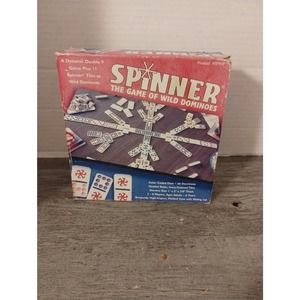 Spinner The Game of Wild Dominoes - Catalin Tiles 2003 dominoes